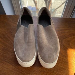 Vince platform sneakers grey suede - Size 7